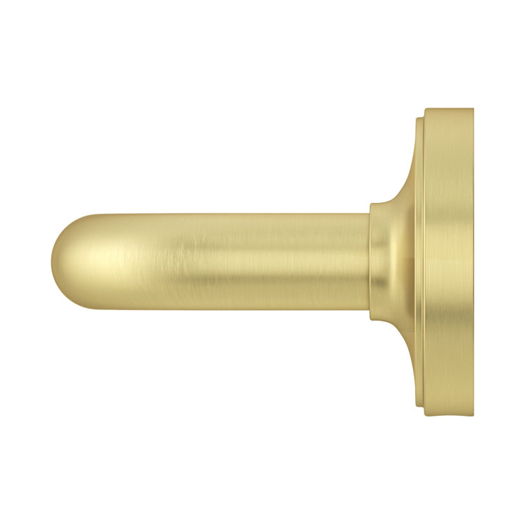 Brushed Gold Minimalist Wall Mounted Toilet Paper Holder