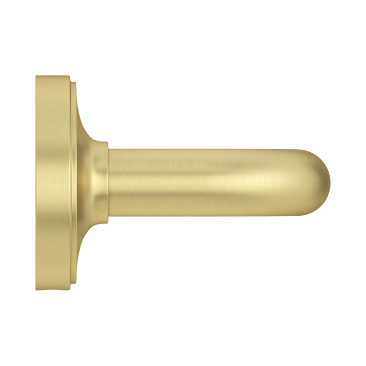 Brushed Gold Minimalist Wall Mounted Toilet Paper Holder
