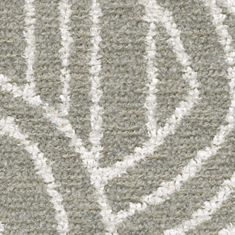 Pewter Chevron Fabric 3-Piece Modular Sectional Sofa