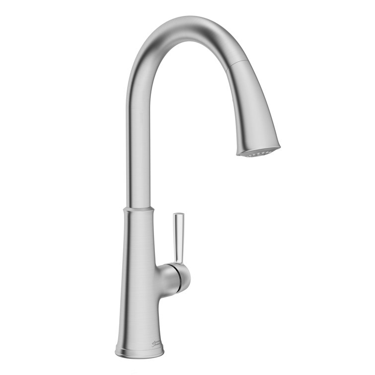 Stainless Steel Pull-Down Single Handle Kitchen Faucet