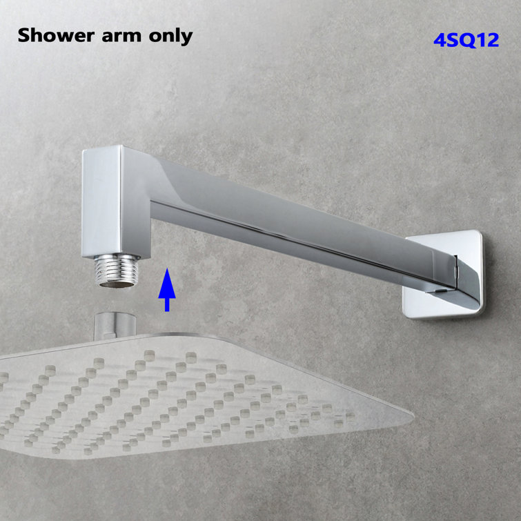 12" Chrome Ceiling Mount Shower Arm