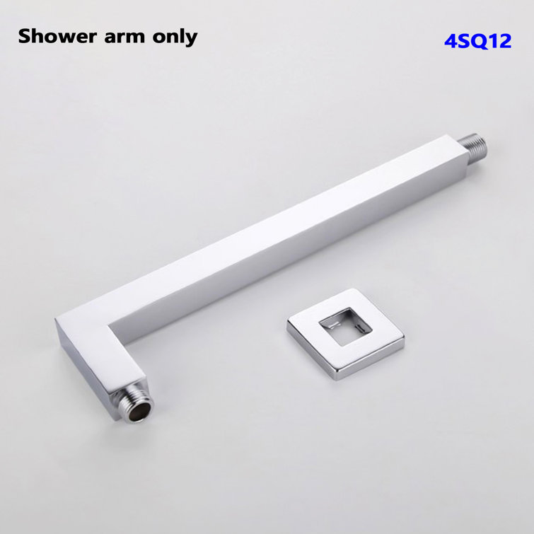12" Chrome Ceiling Mount Shower Arm