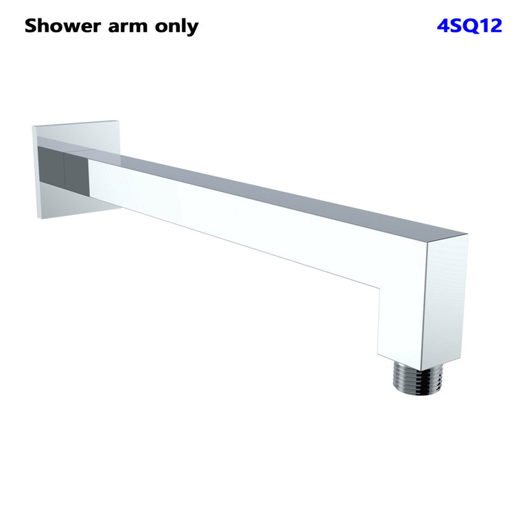 12" Chrome Ceiling Mount Shower Arm