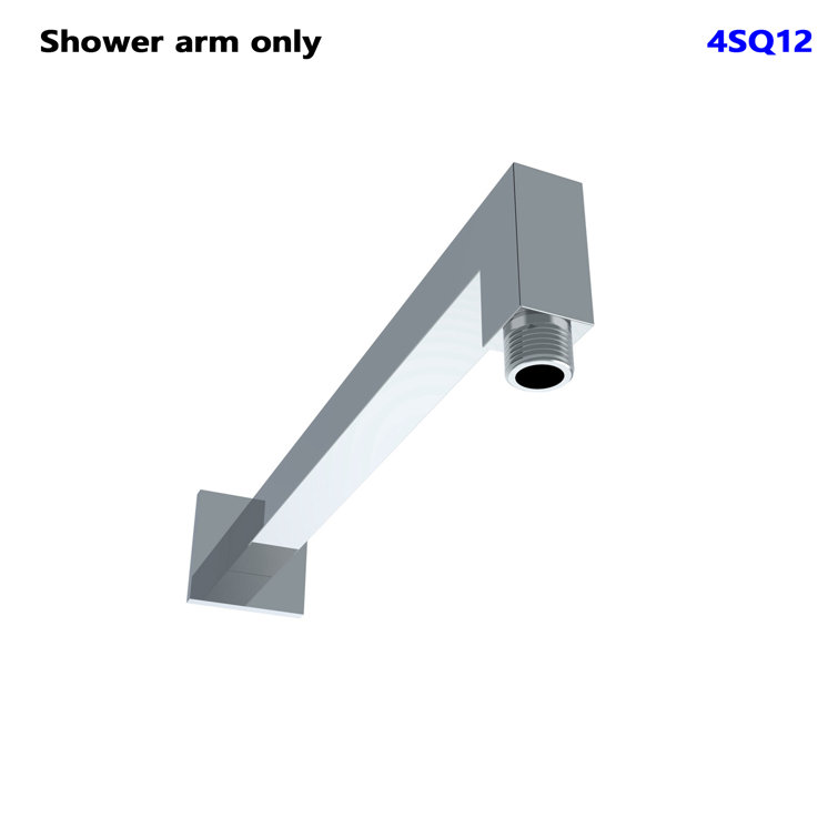 12" Chrome Ceiling Mount Shower Arm