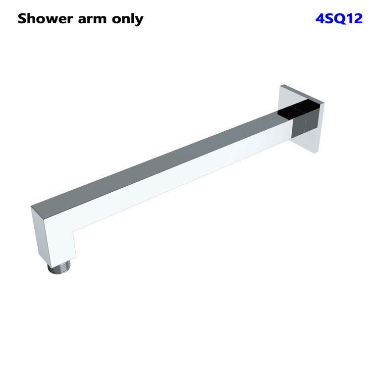 12" Chrome Ceiling Mount Shower Arm