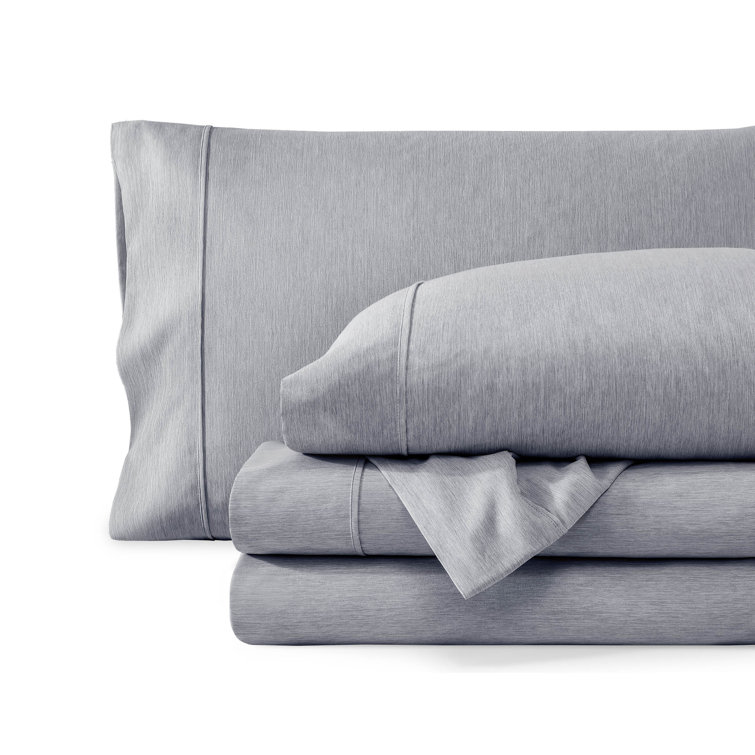 Light Gray California King Ultra-Soft Microfiber Sheet Set