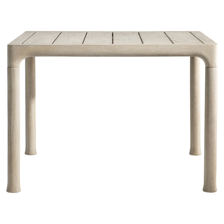 Siesta Key 42.5" Light Brown Teak Square Dining Table