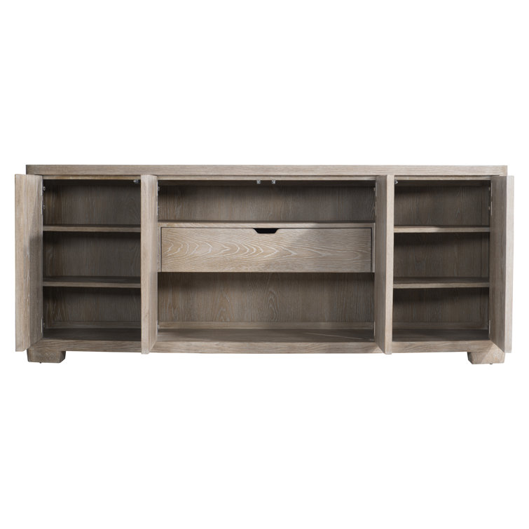Aventura 78'' Rustic Brown Solid Wood Sideboard