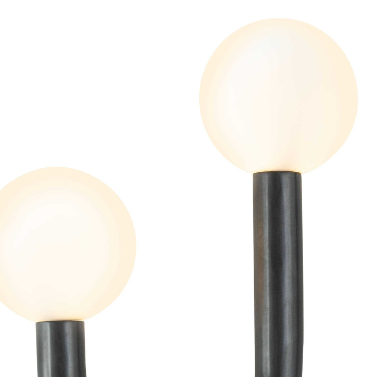 Dual Glow Dimmable Oil-Rubbed Bronze Brass Sconce