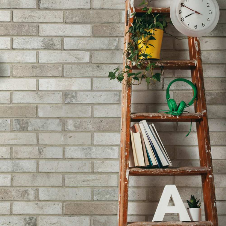 Brick City Fog 2x10 Porcelain Wall and Floor Tile