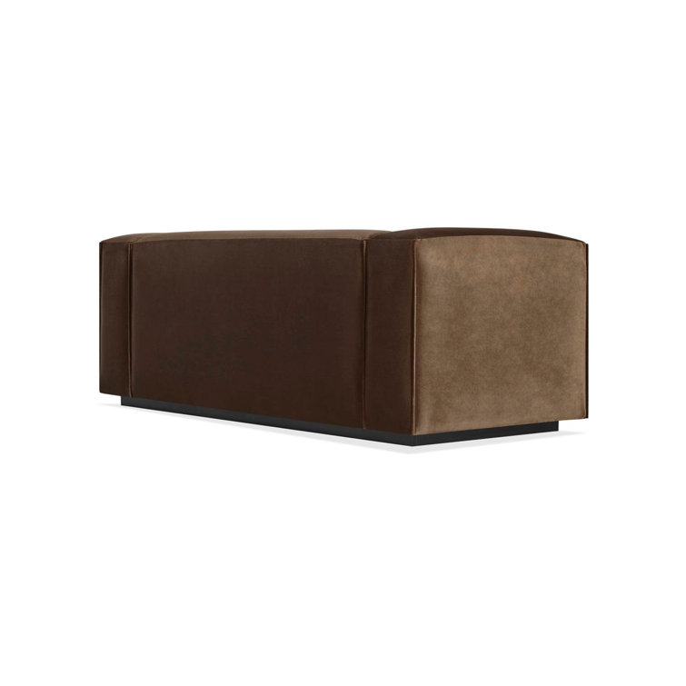 Cleon 74" Coffee Velvet Modular Sofa