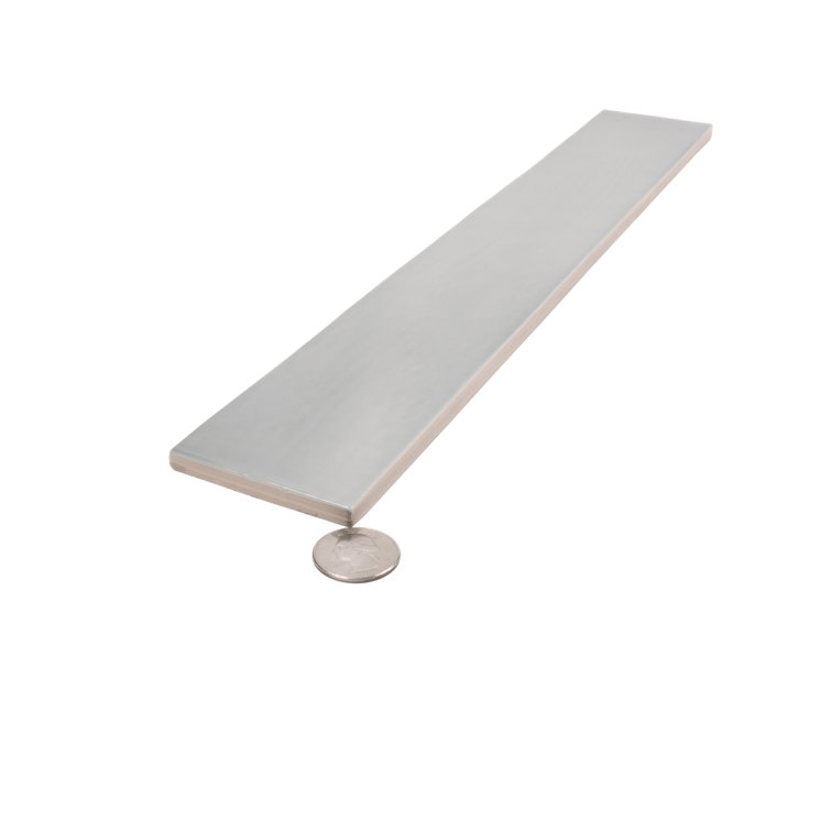Gray Glossy Ceramic Subway Tile for Walls and Floors