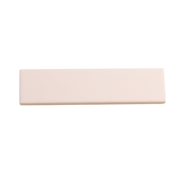 Matte Pink Ceramic Subway Tile 2" x 8"
