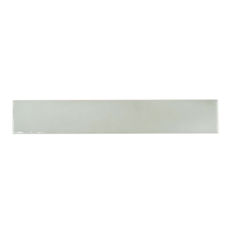 Tea Green Glossy Ceramic Subway Wall and Floor Tile