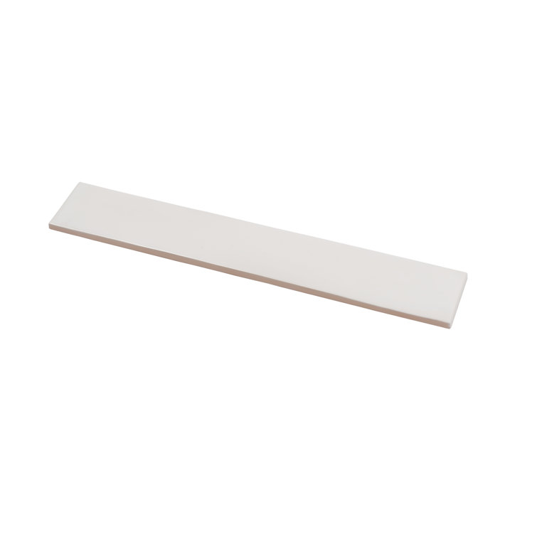 Ivory White Glossy Ceramic Subway Wall and Floor Tile