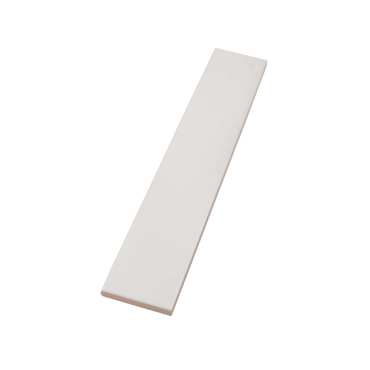 Ivory White Glossy Ceramic Subway Wall and Floor Tile