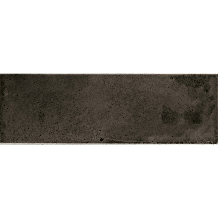 Glossy Black Ceramic Subway Wall and Floor Tile