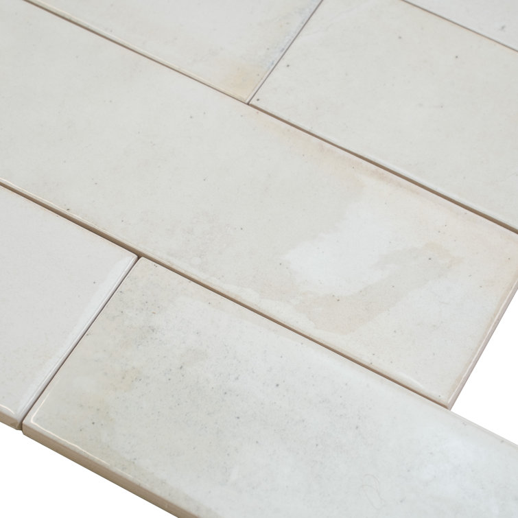 Glossy White Ceramic Subway Tile for Kitchen and Bathroom