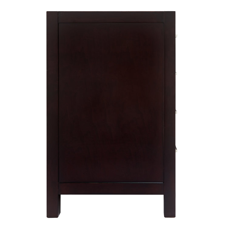 Espresso 66'' Double Freestanding Bathroom Vanity Base