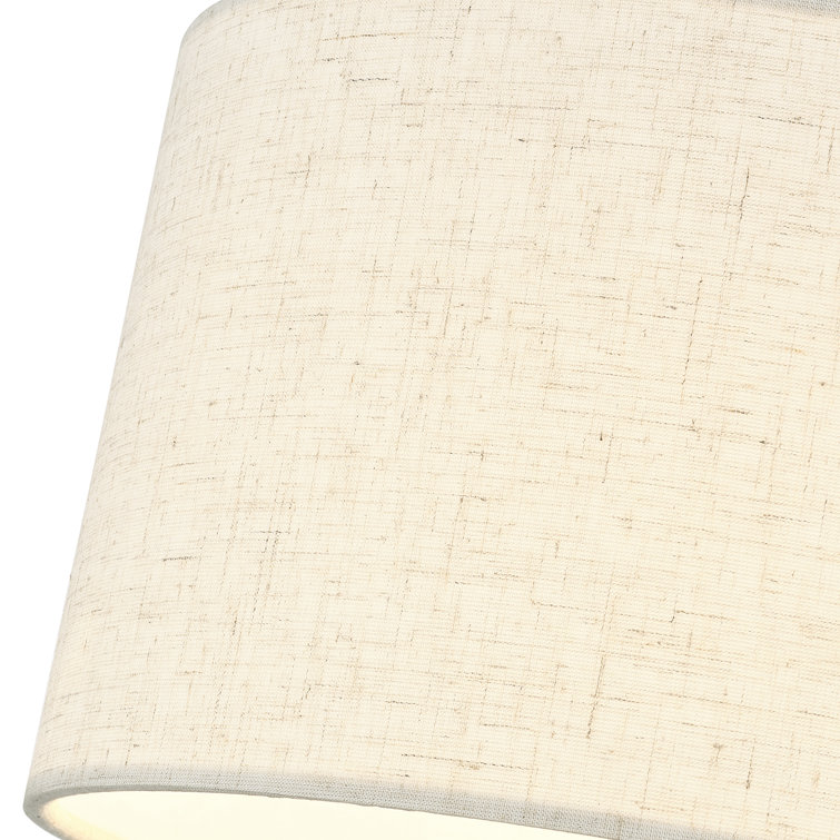Meadow English Bronze LED Semi-Flush Drum Light