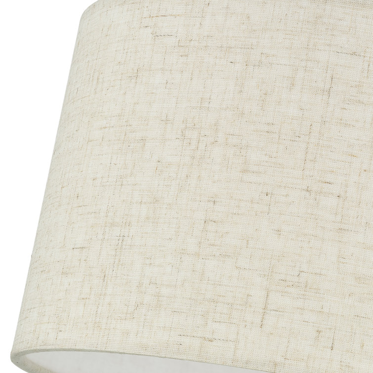 Meadow English Bronze LED Semi-Flush Drum Light