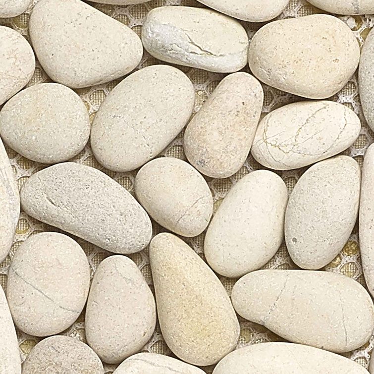 White Stone Square Coaster Set of 4