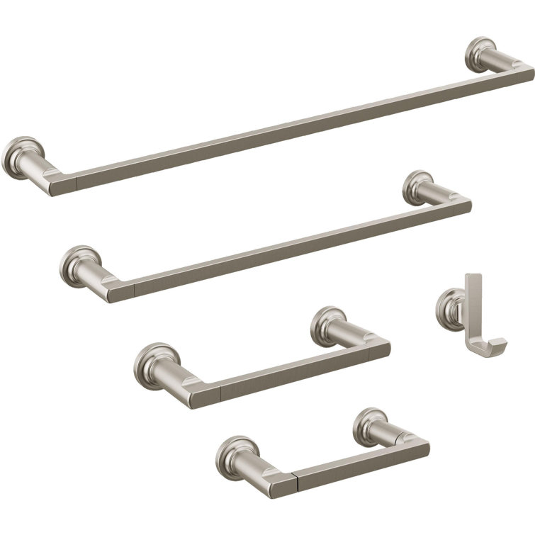 Stainless Steel Double Towel Hook with Sleek Design