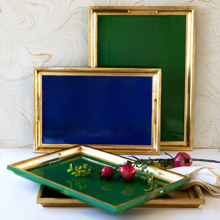 VIETRI Florentine Wooden Accessories Solid Wood Tray