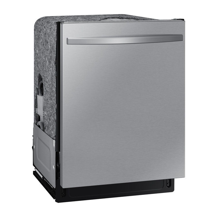 24" Stainless Steel Smart Built-in Dishwasher with Adjustable Racks