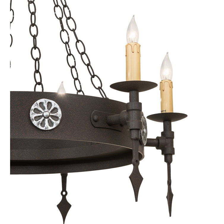 Warwick Dark Roast 6-Light Gothic Chandelier