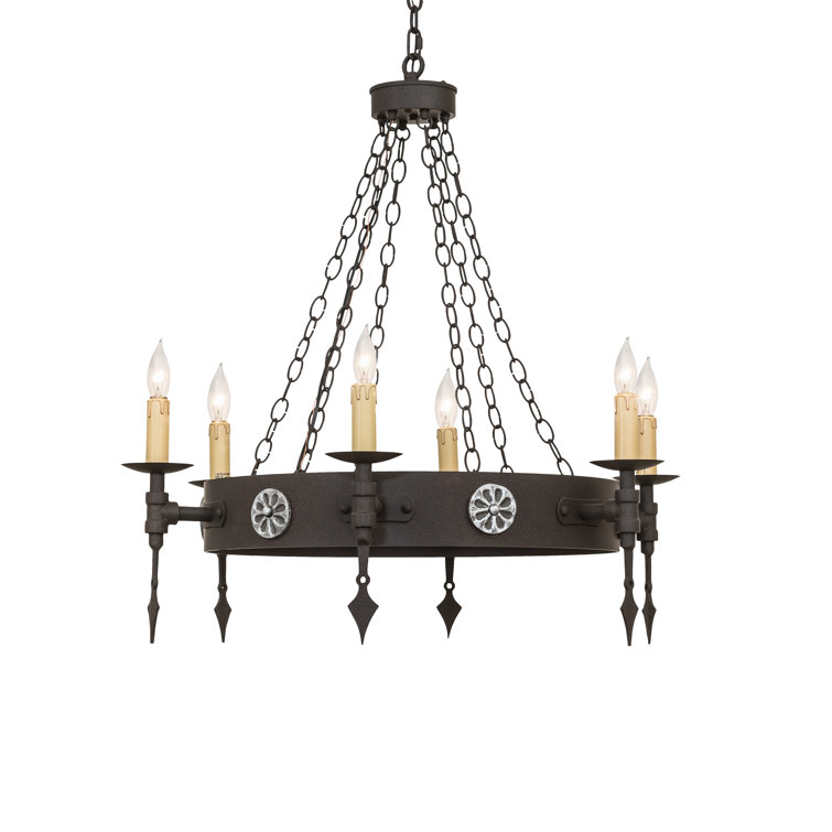 Warwick Dark Roast 6-Light Gothic Chandelier