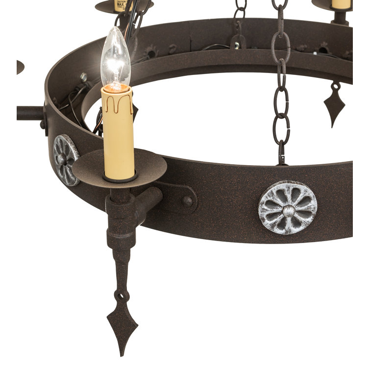 Warwick Dark Roast 6-Light Gothic Chandelier