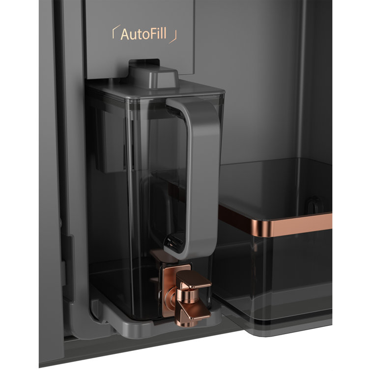 Platinum Glass 28.7 Cu. Ft. Smart French Door Refrigerator with Ice Maker
