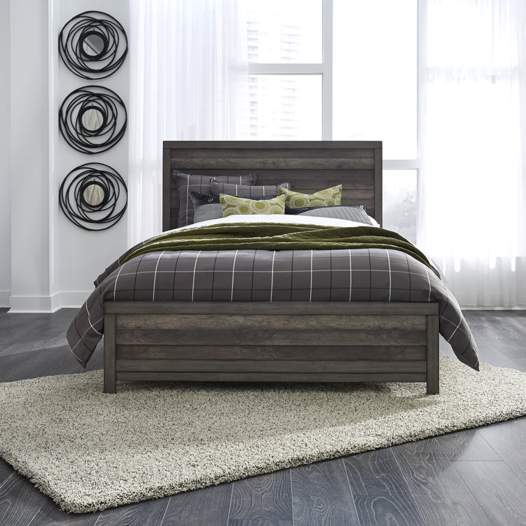 Greystone 6-Drawer Dresser with Beveled Mirror