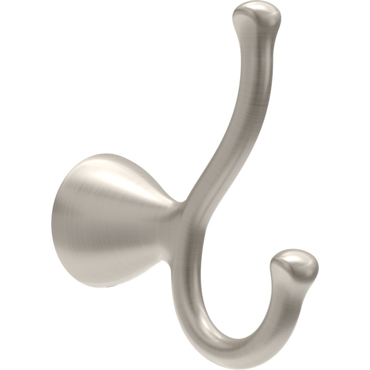 Arvo Brushed Nickel 4-Piece Bath Hardware Set with Towel Bar