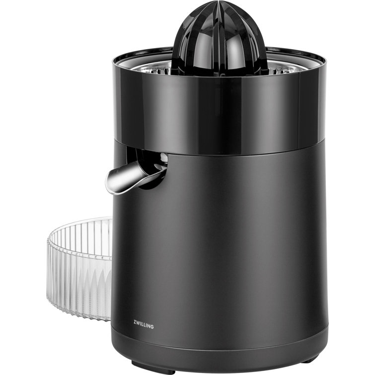 Black Electric Citrus Juicer with Pulp Control