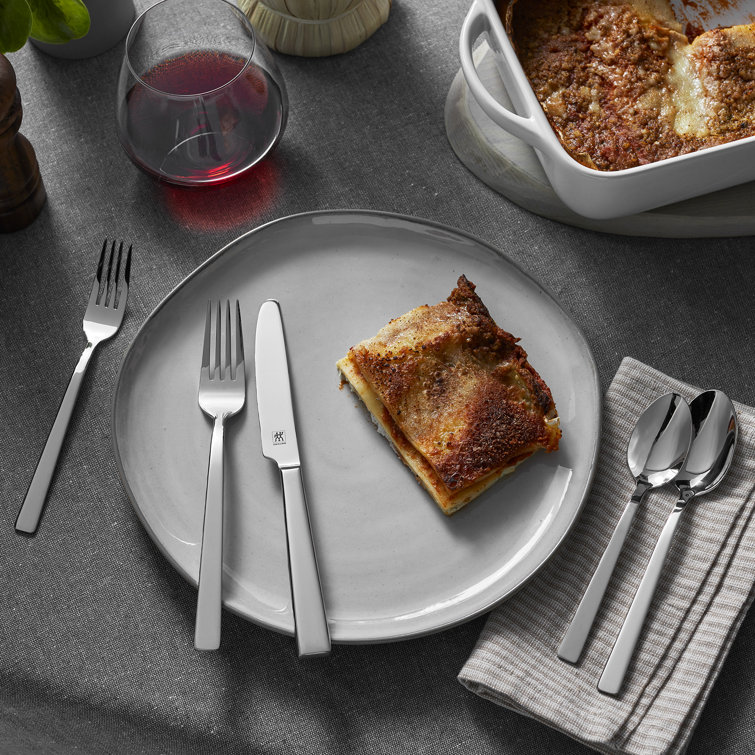 ZWILLING J.A. Henckels ZWILLING KING 45-PC DINNER FLATWARE SET, 18/10 STAINLESS STEEL (POLISHED)