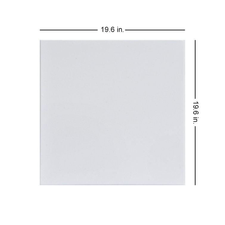 Ultra Pure White Polystyrene Glue-Up Ceiling Tile