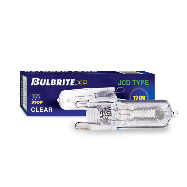 T4 G9 Bi-pin Clear Dimmable Halogen Bulb, 35W