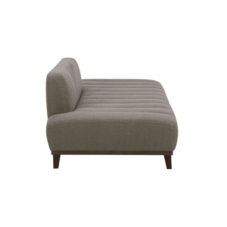 Taupe Upholstered Daybed with Solid Wood Frame