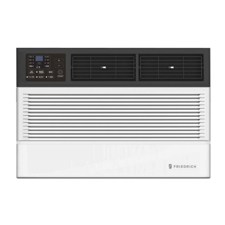 Friedrich 8000 BTU White and Black Wi-Fi Window Air Conditioner