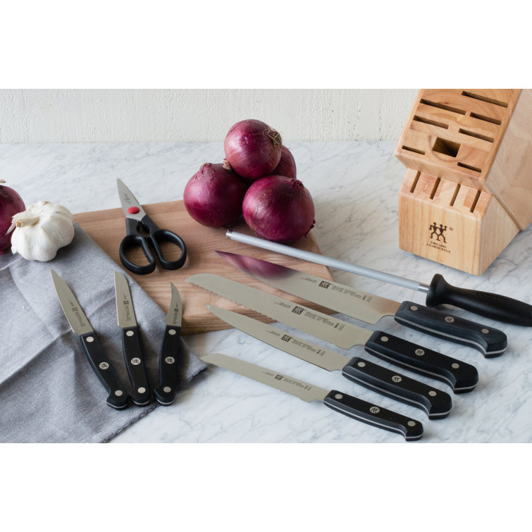 ZWILLING Gourmet 10-Piece Knife Block Set