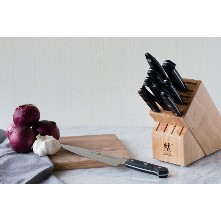 ZWILLING Gourmet 10-Piece Knife Block Set