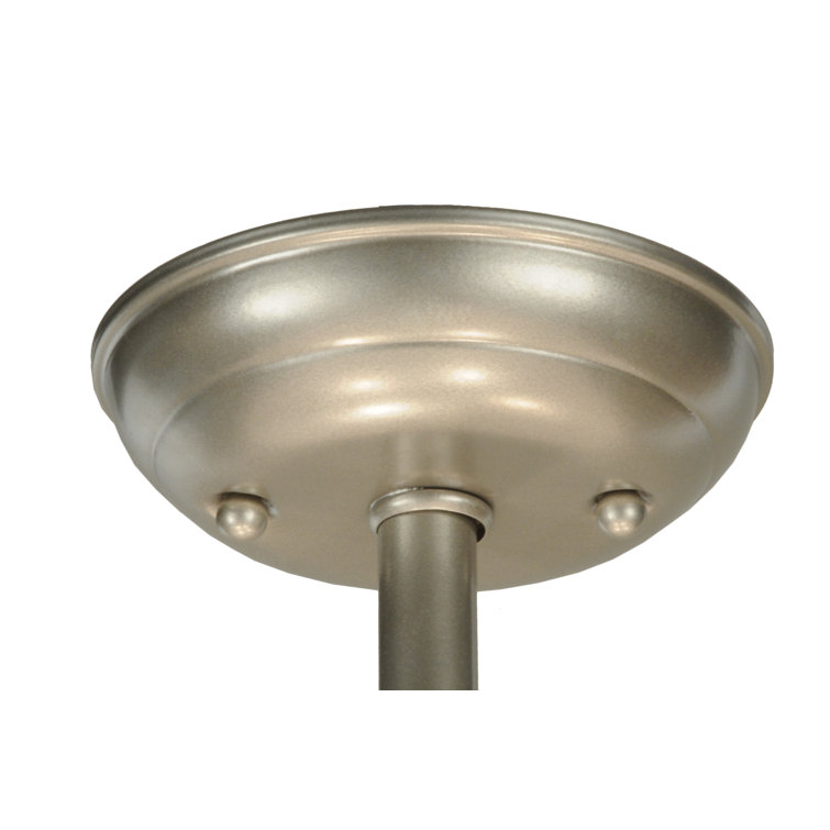 Cilindro Nickel and Glass 8-Light Pendant