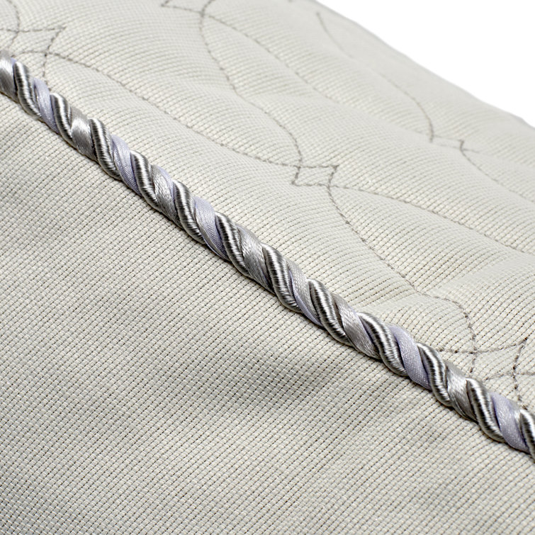 Gray Reversible Queen Comforter Set with Shams and Pillows