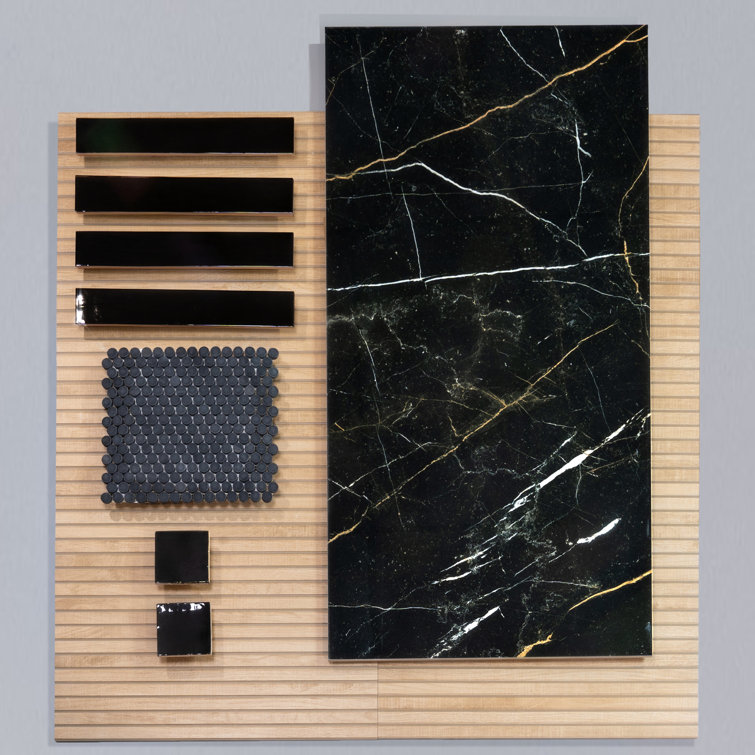 Large Matte Natural Brown Porcelain Wall and Floor Tile