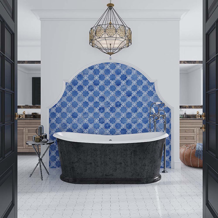 Siena 5.35'' W x 5.35'' L Ceramic Singular Tile