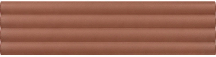Matte Red Ceramic Subway Wall and Floor Tile