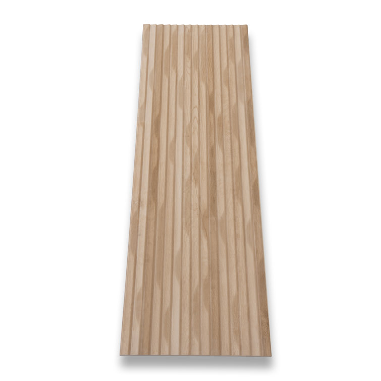 Bois Ribbon 15.75" x 47.25" Matte Oak Ceramic Wall Tile
