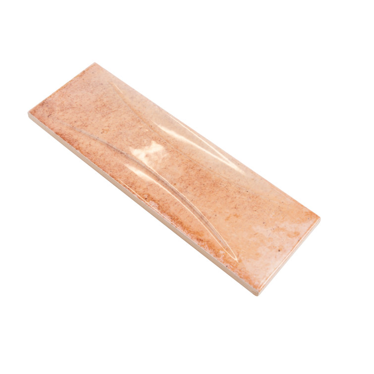 Antiek Glossy Pink Ceramic Subway Wall Tile